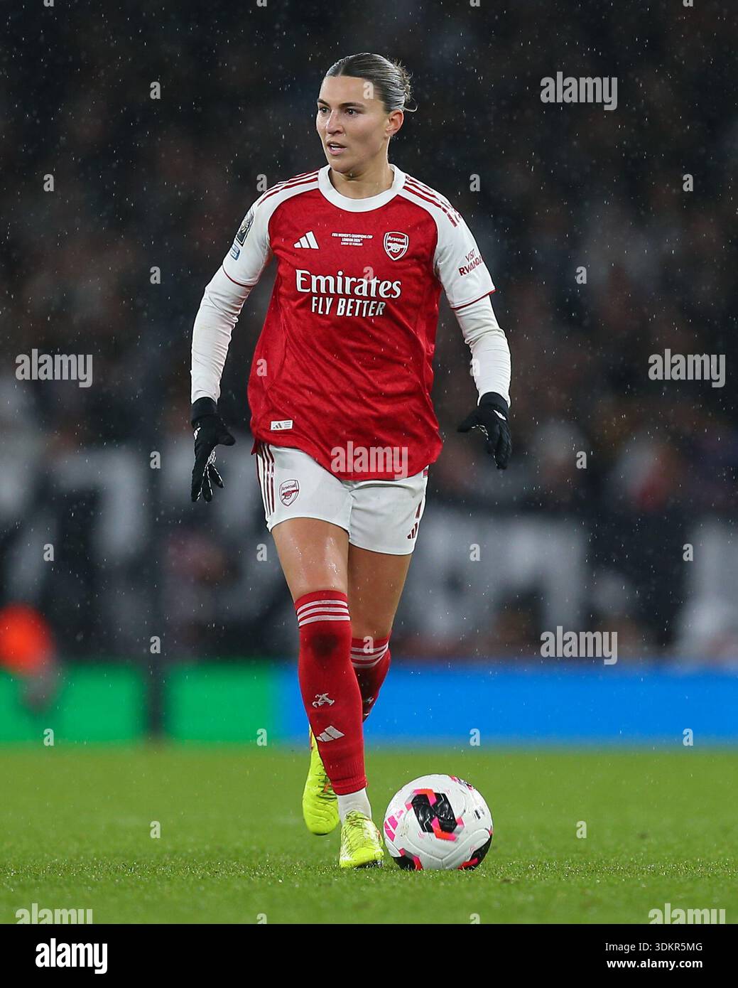 London, England, February 01 2026: Steph Catley (7 Arsenal) during the ...