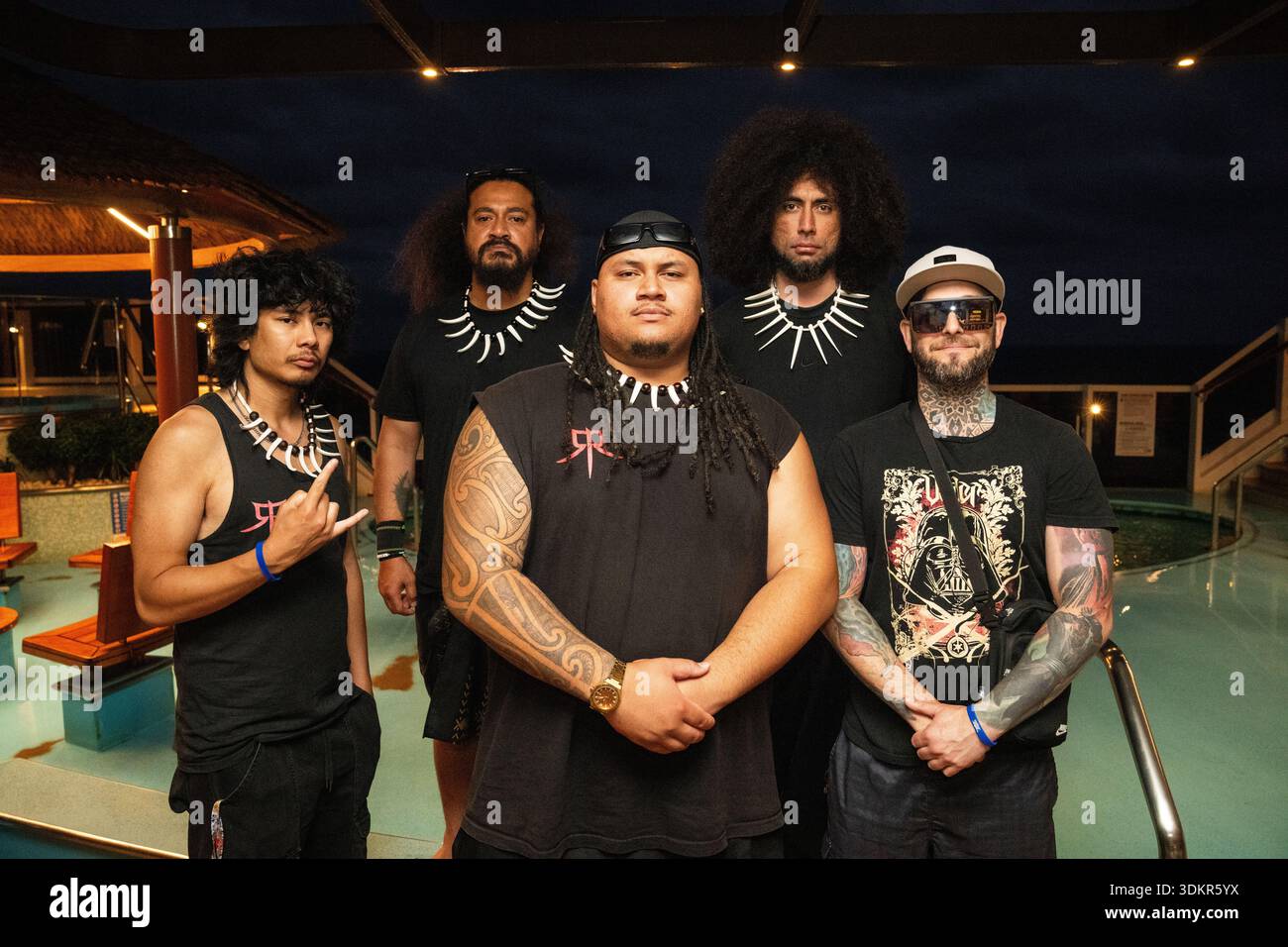 Gideon Voon, from left, Filiva'a James, Joseph Oti-George, Oliver ...