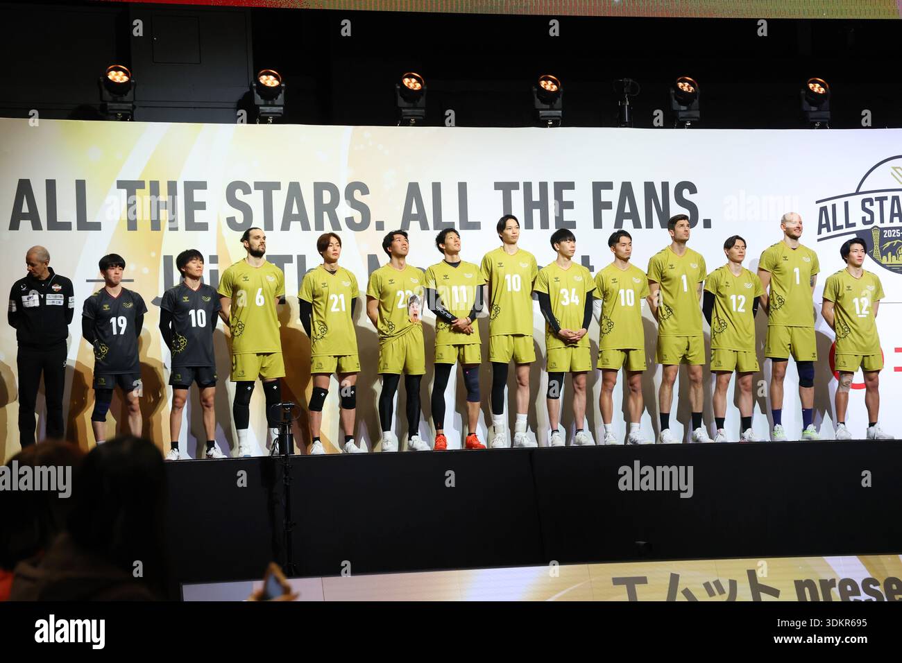 SV.LEAGUE ALL STAR GAMES 2025-26 ユニフォーム Japan's men's SV