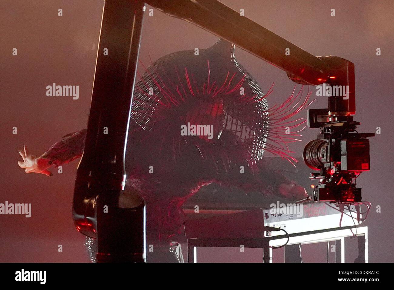 Lady Gaga Performs Abracadabra During The 68th Annual Grammy Awards Lady Gaga Performs Abracadabra During The 68th Annual Grammy Awards On Sunday Feb 1 2026 In Los Angeles Ap Photochris Pizzello 3DKRATC 