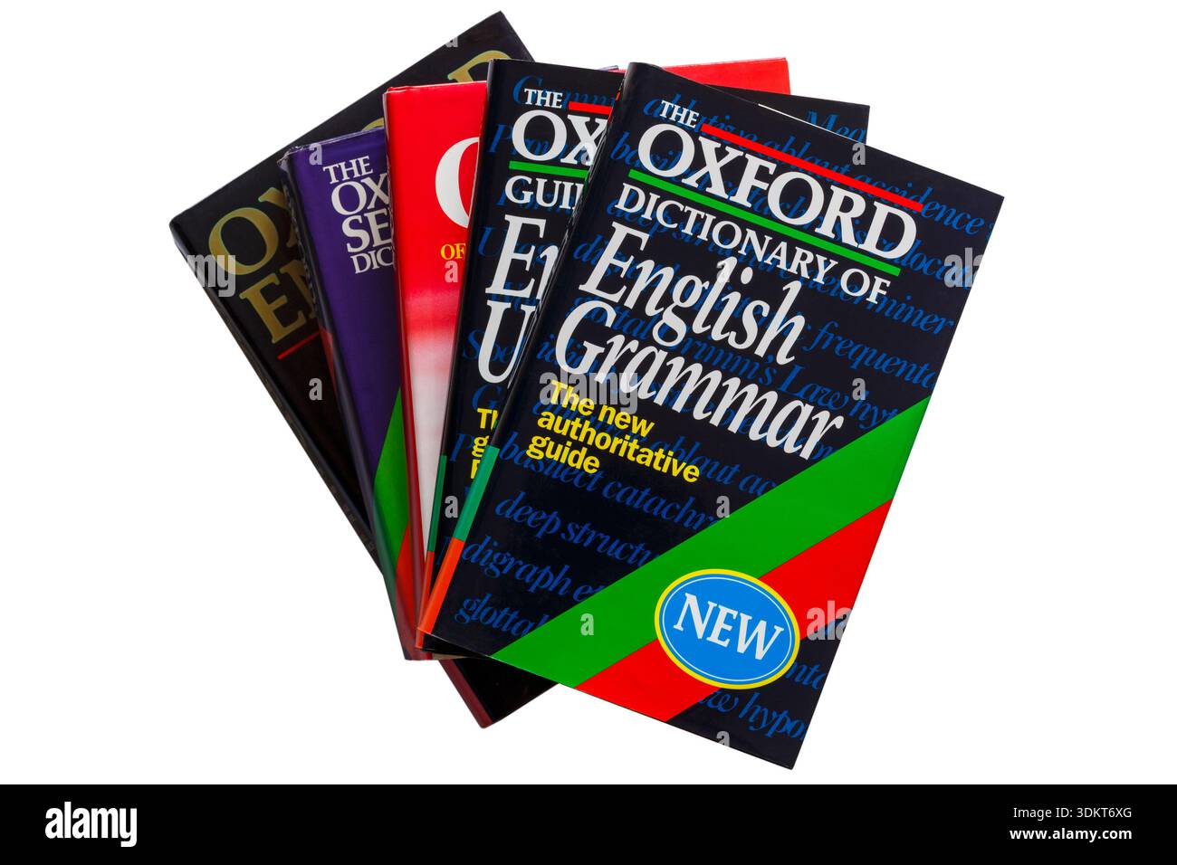 selection of dictionary language books with The Oxford Guide to
