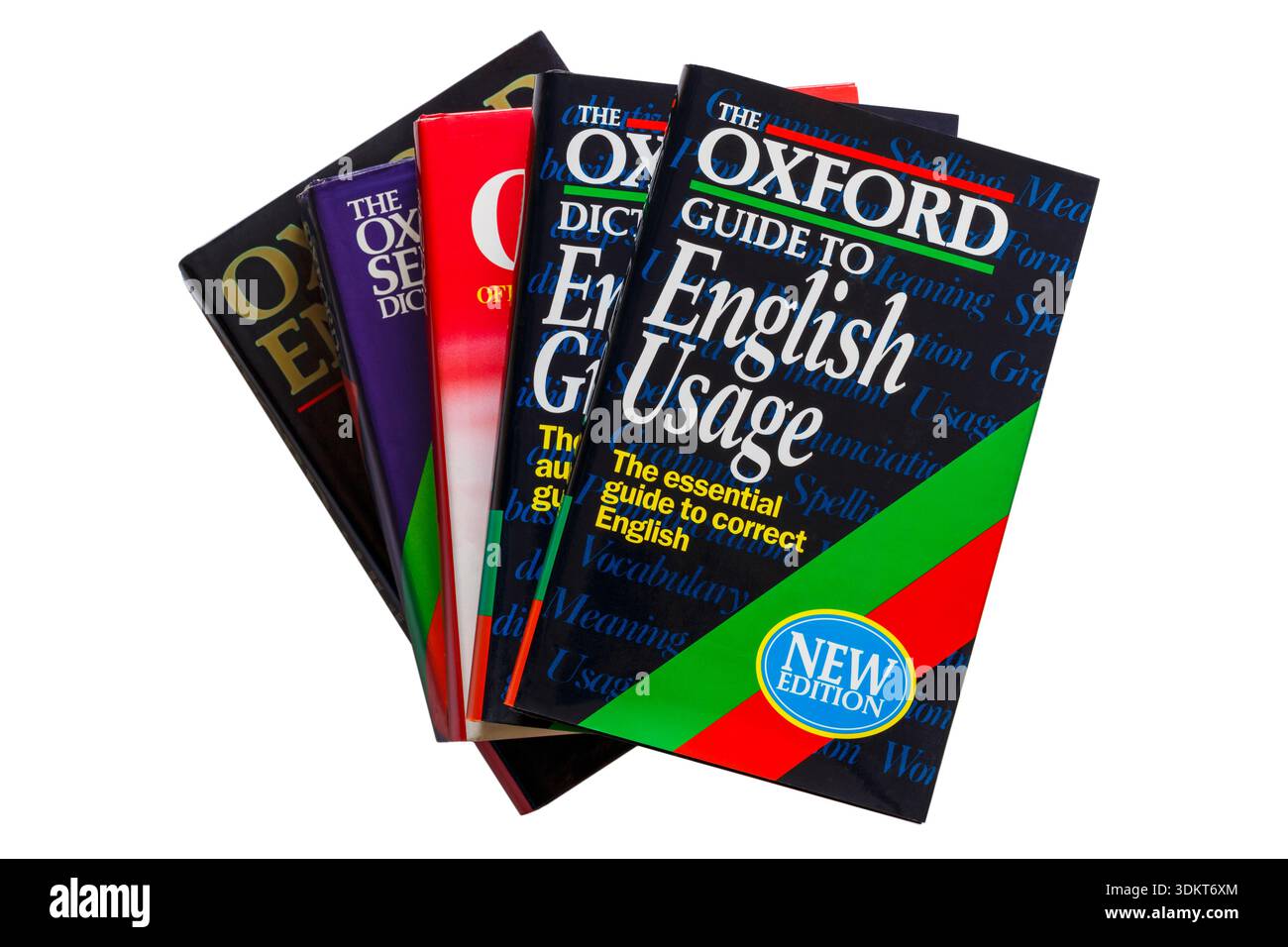 selection of dictionary language books with The Oxford Guide to