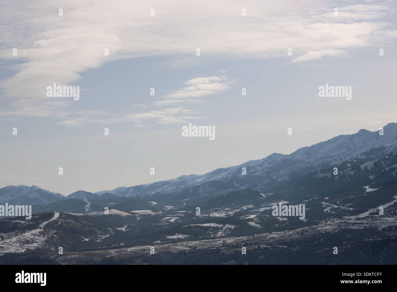 Layered mountain ridges under hi-res stock photography and images - Alamy