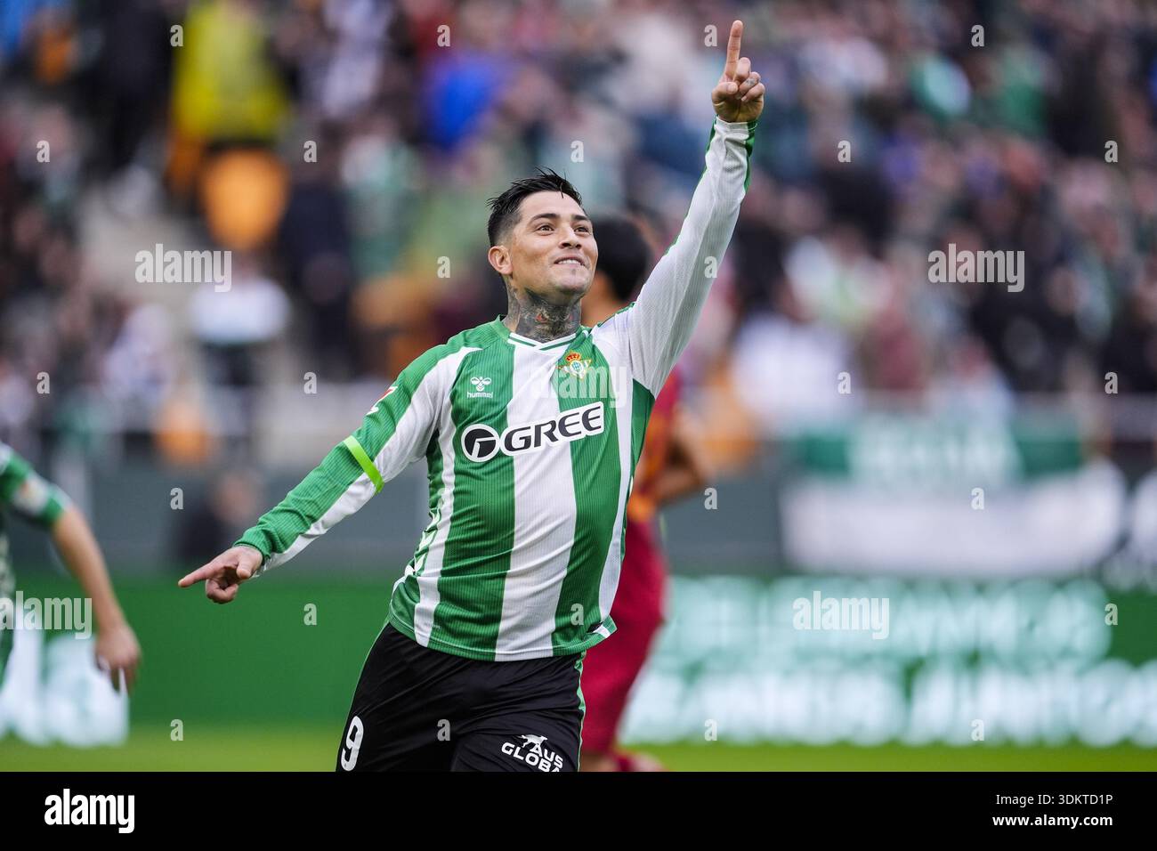Chimy Avila Of Real Betis Celebrates A Goal 1 1 During The Spanish chimy-avila-of-real-betis-celebrates-a-goal-1-1-during-the-spanish