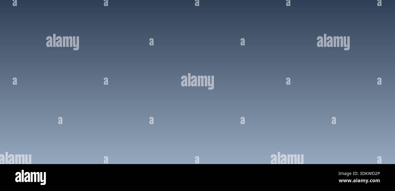 Calm Blue Twilight Gradient Background for Modern Design Stock Vector