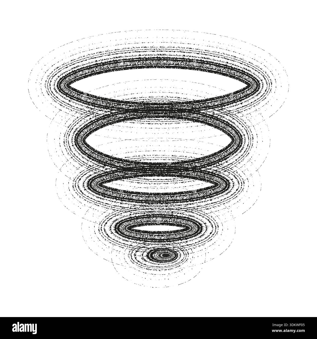 Sophisticated messy path. Complex journey Vector. Difficult navigation line. Detailed tangled route. EPS 10. Stock Vector