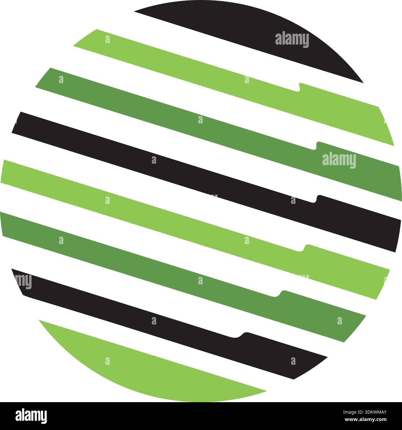 Business communication construction round lines vector Stock Vector