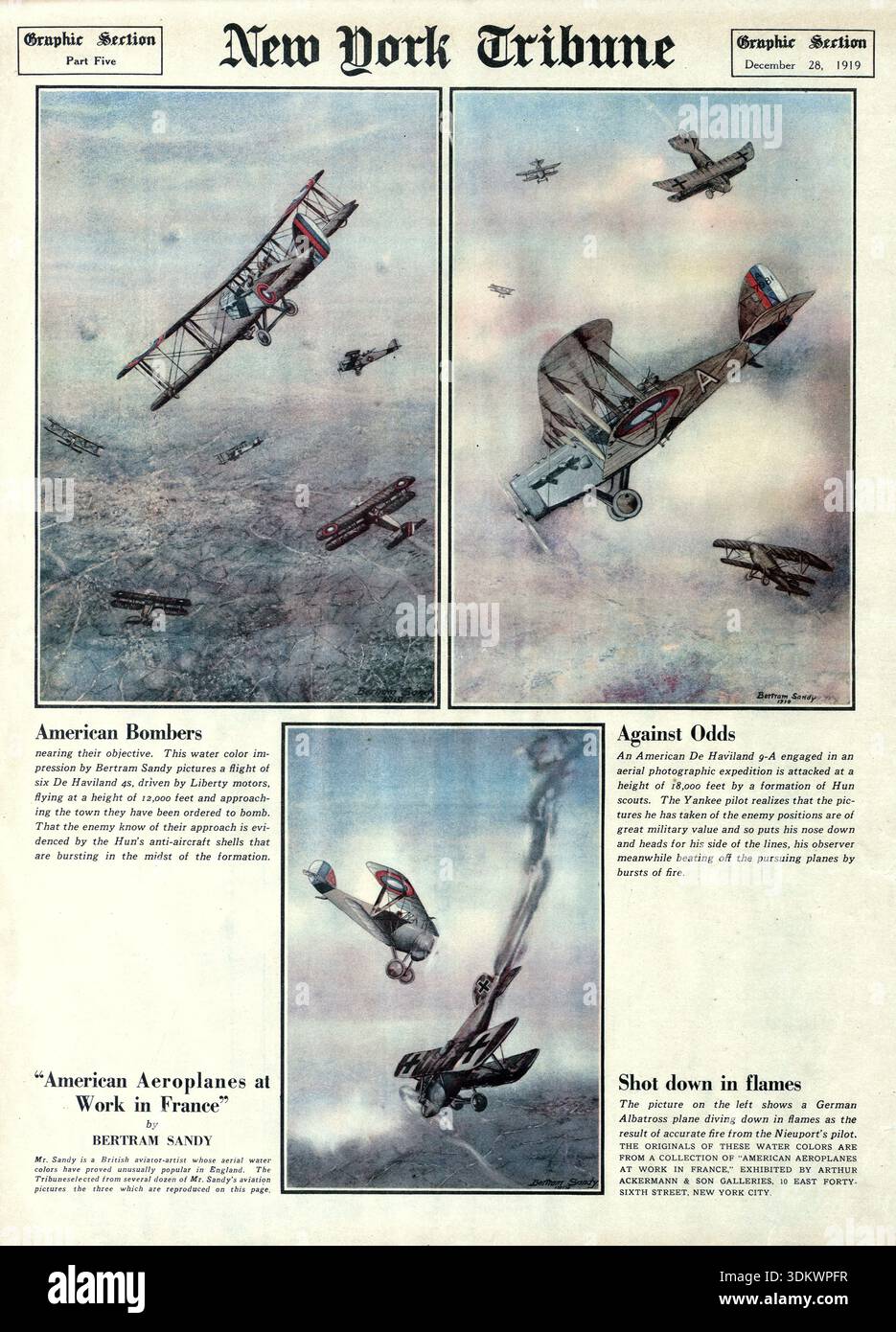 1919 de haviland airplane hi-res stock photography and images - Alamy