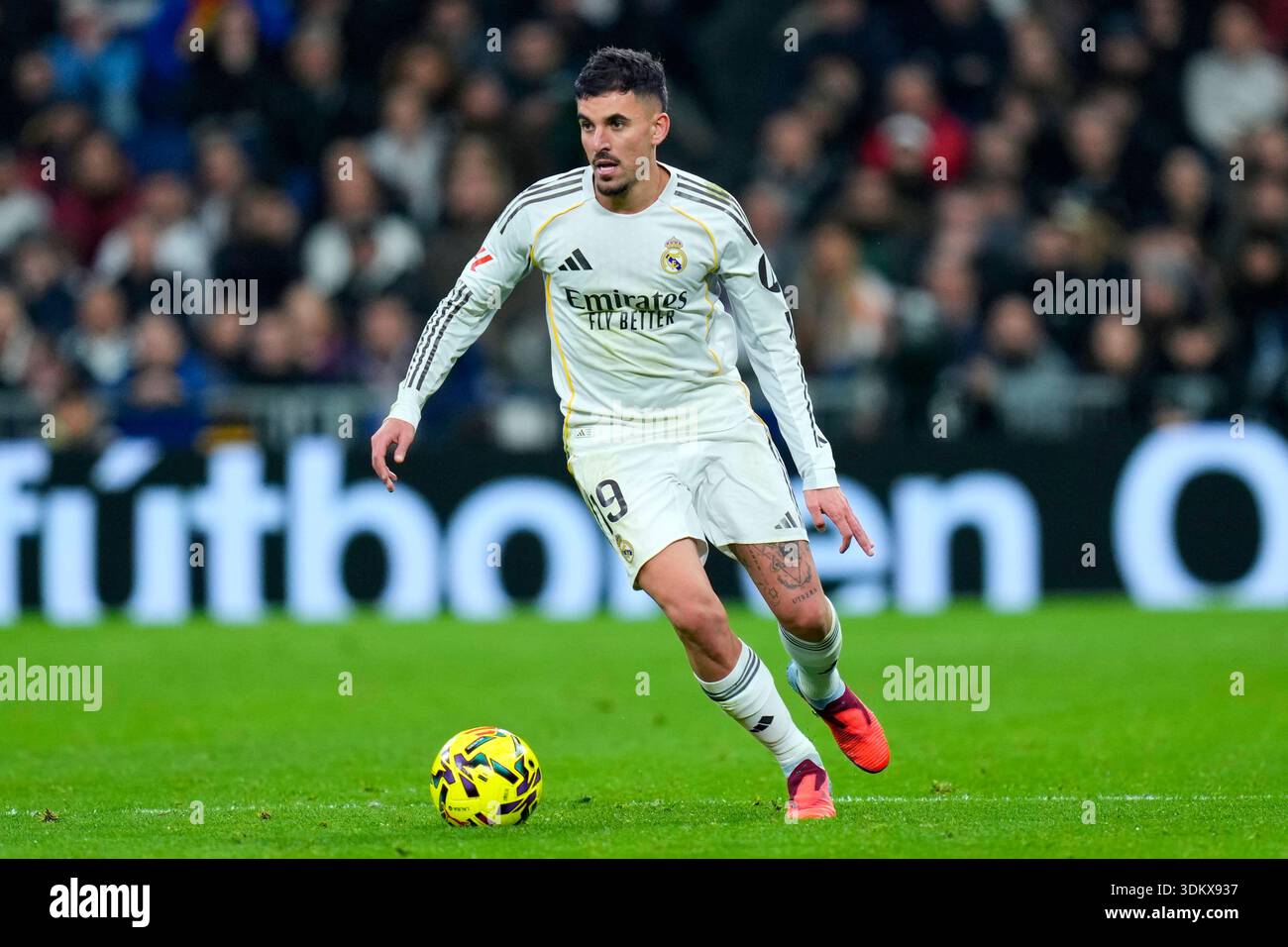 Dani Ceballos of Real Madrid CF during the La Liga EA Sports match ...