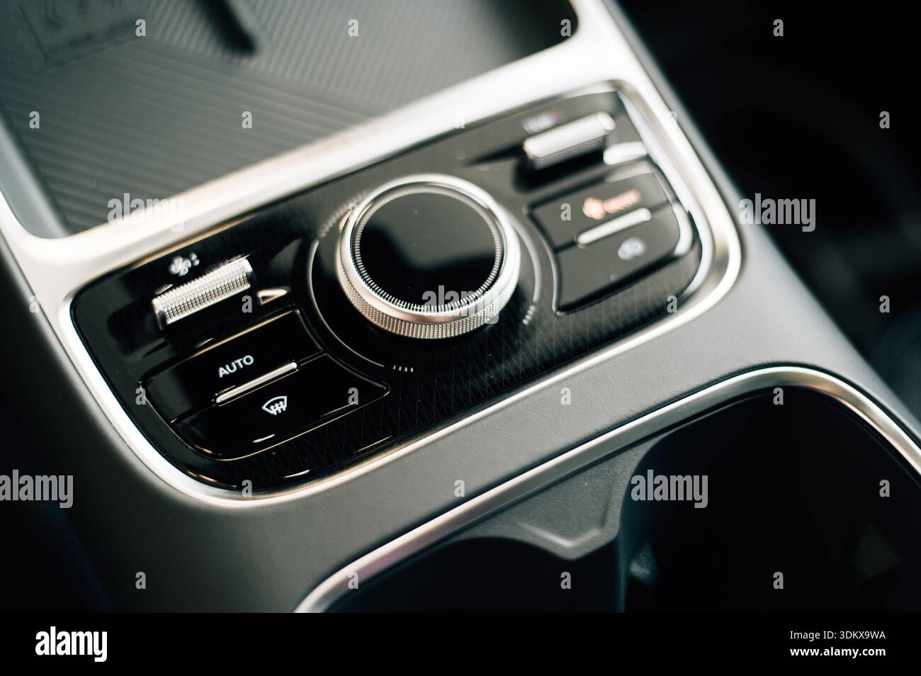 Climate control panel luxery car. High quality photo Stock Photo