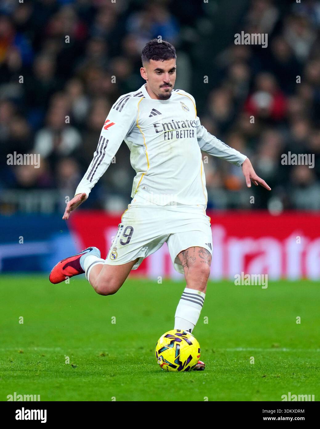 Dani Ceballos of Real Madrid CF during the La Liga EA Sports match ...