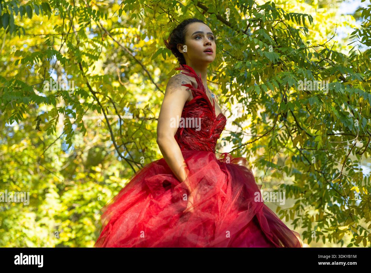 red dress from the invitation movie The Invitation Movie Wedding Dress