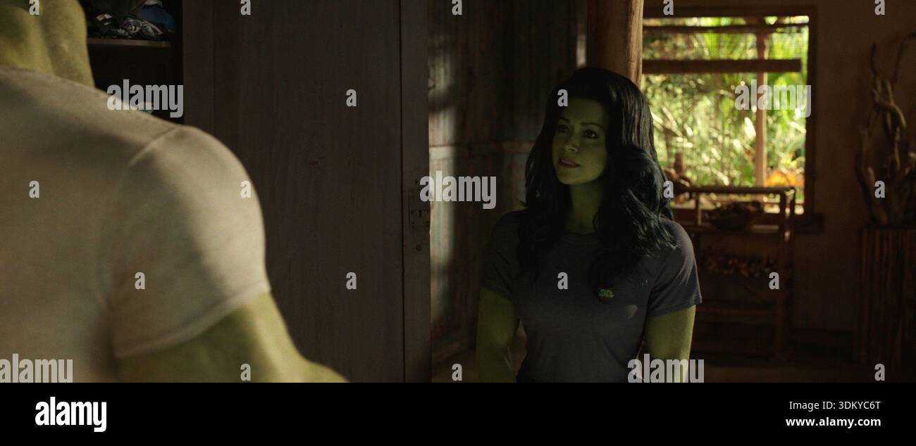 (L-R): Mark Ruffalo as Smart Hulk / Bruce Banner and Tatiana Maslany as ...