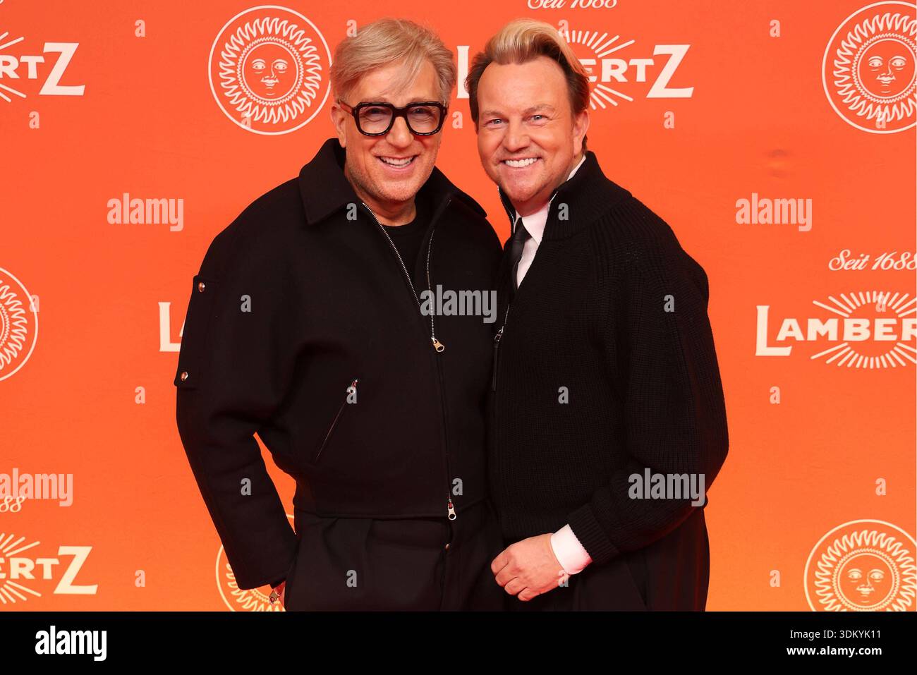 Thomas Rath und Sandro Rath bei der Lambertz Night am 2.02.2026 in ...