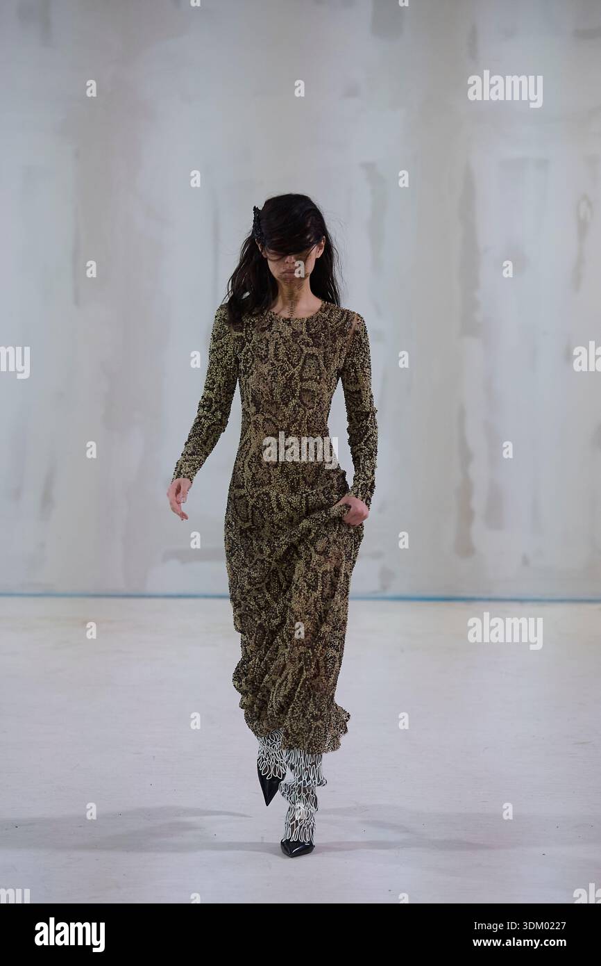 Models In Germany Berlin, Germany, 2st Feb, 2026. Model on runway at Kasia Kucharska ...