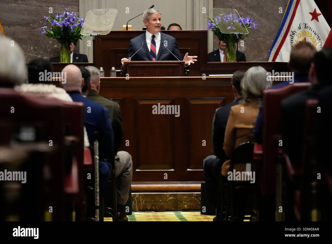 Governor Bill Lee delivers his State of the State address, Monday, Feb ...