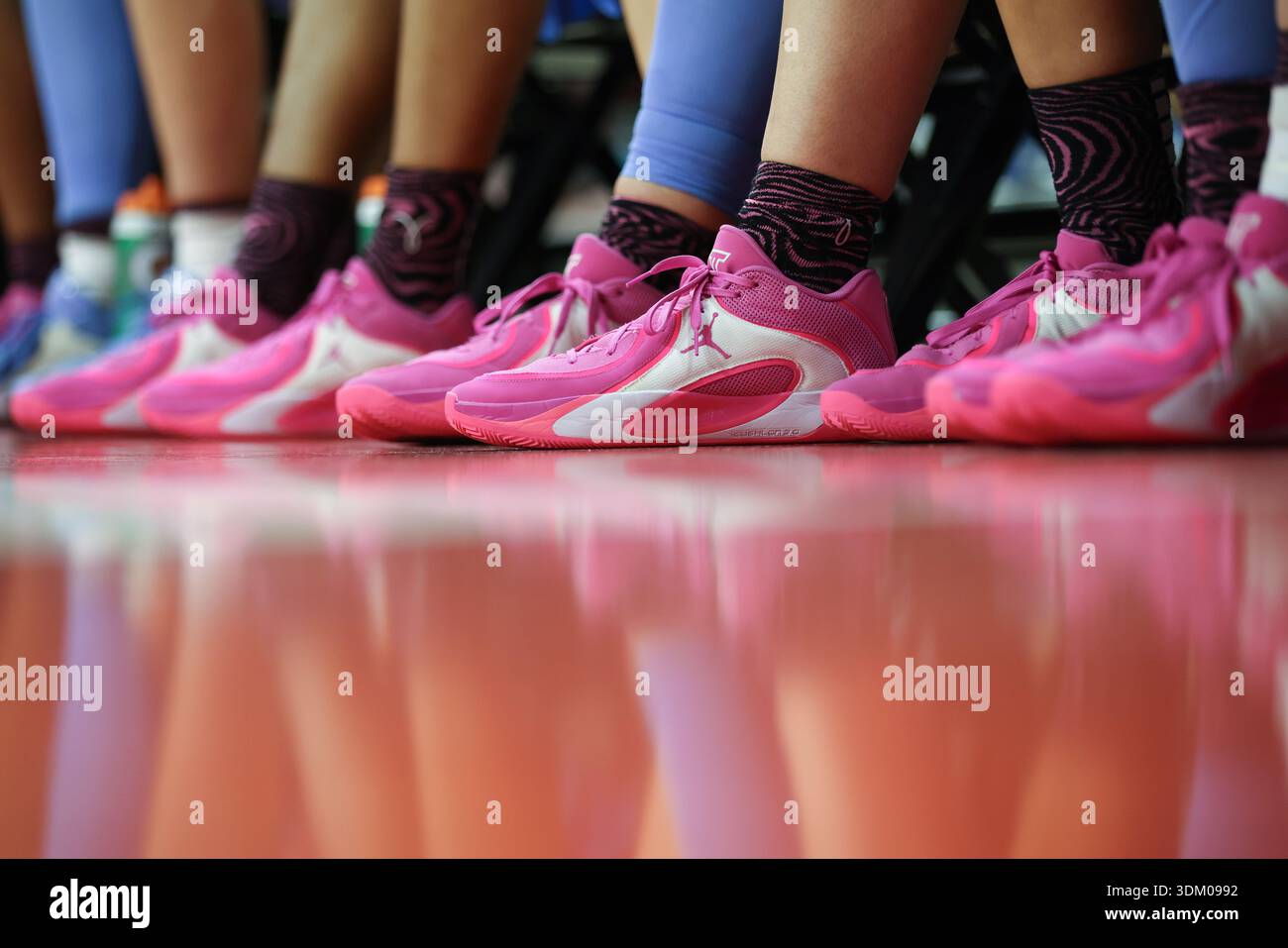 unc pink shoes