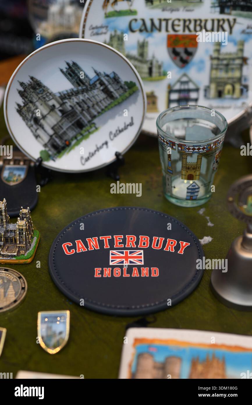 British souvenir shop Stock Photo