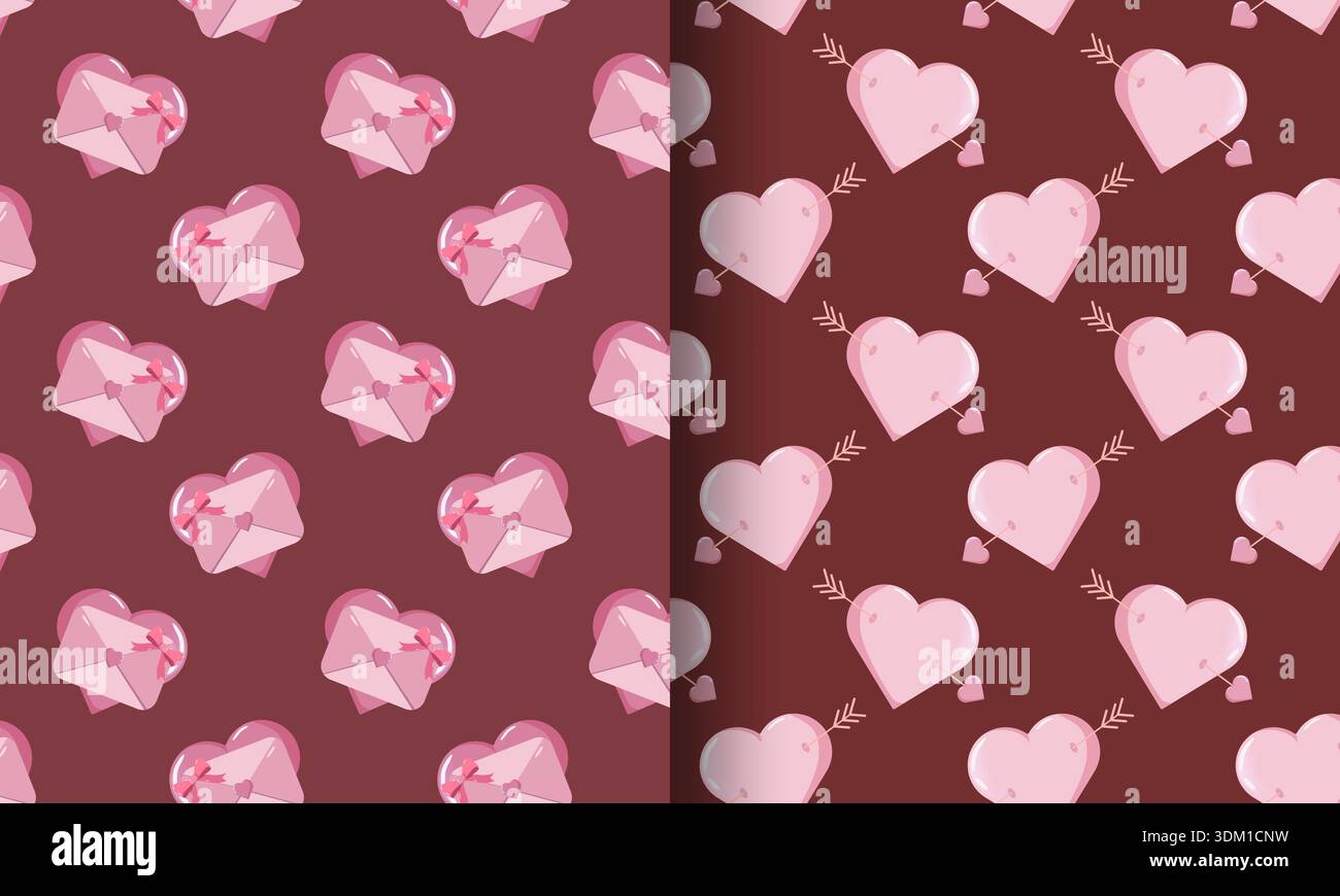 Valentine day background design Stock Vector Images - Alamy