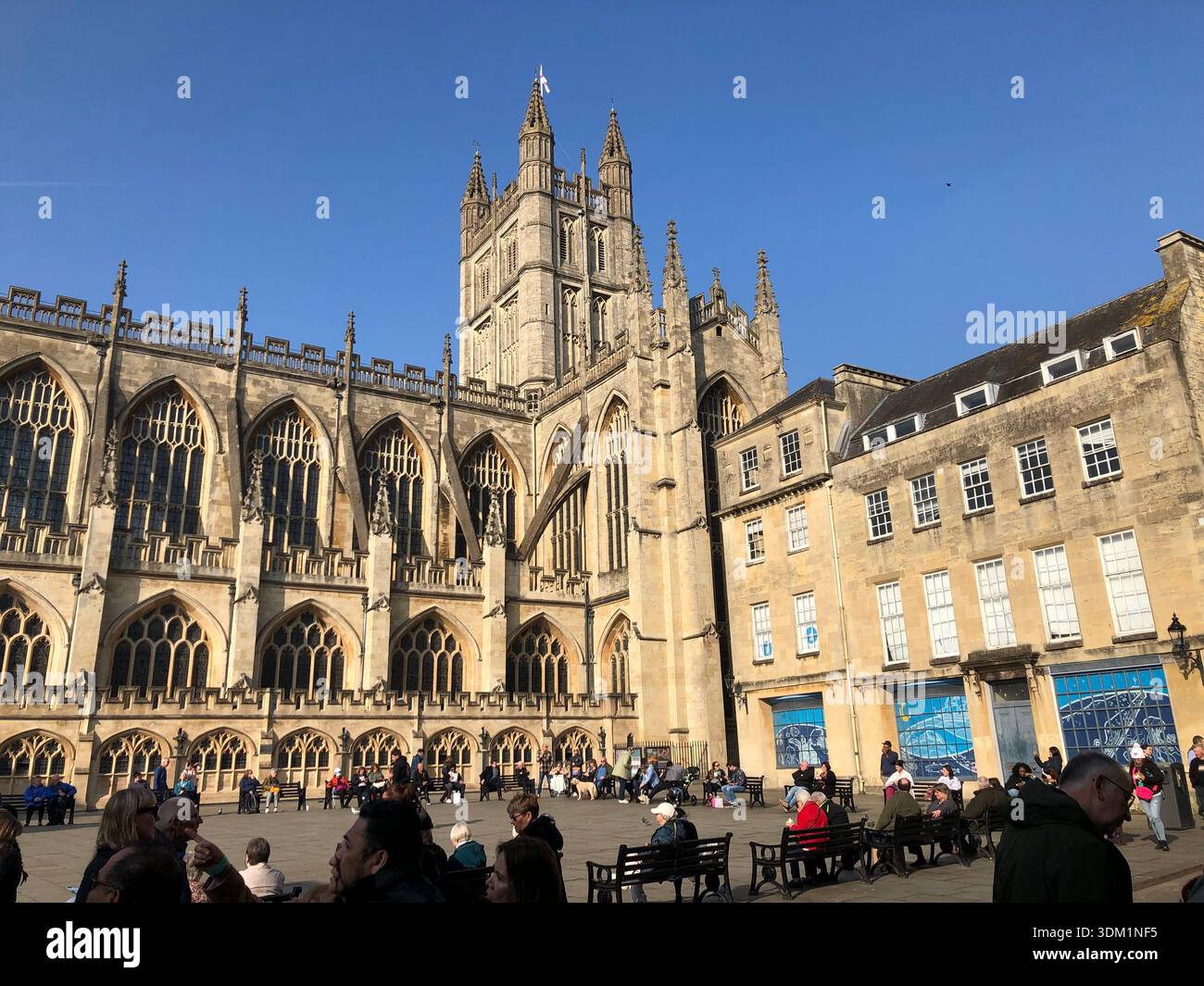 Bath Abbey EnglandUK Stock Photo