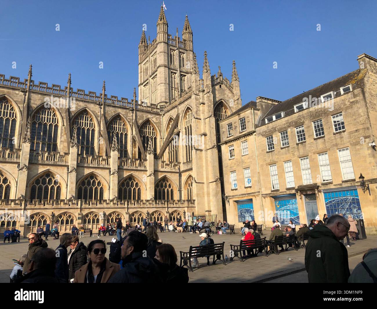 Bath Abbey EnglandUK Stock Photo