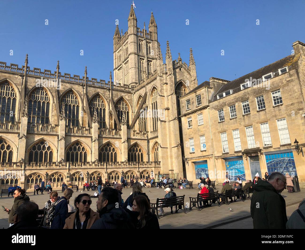 Bath Abbey EnglandUK Stock Photo