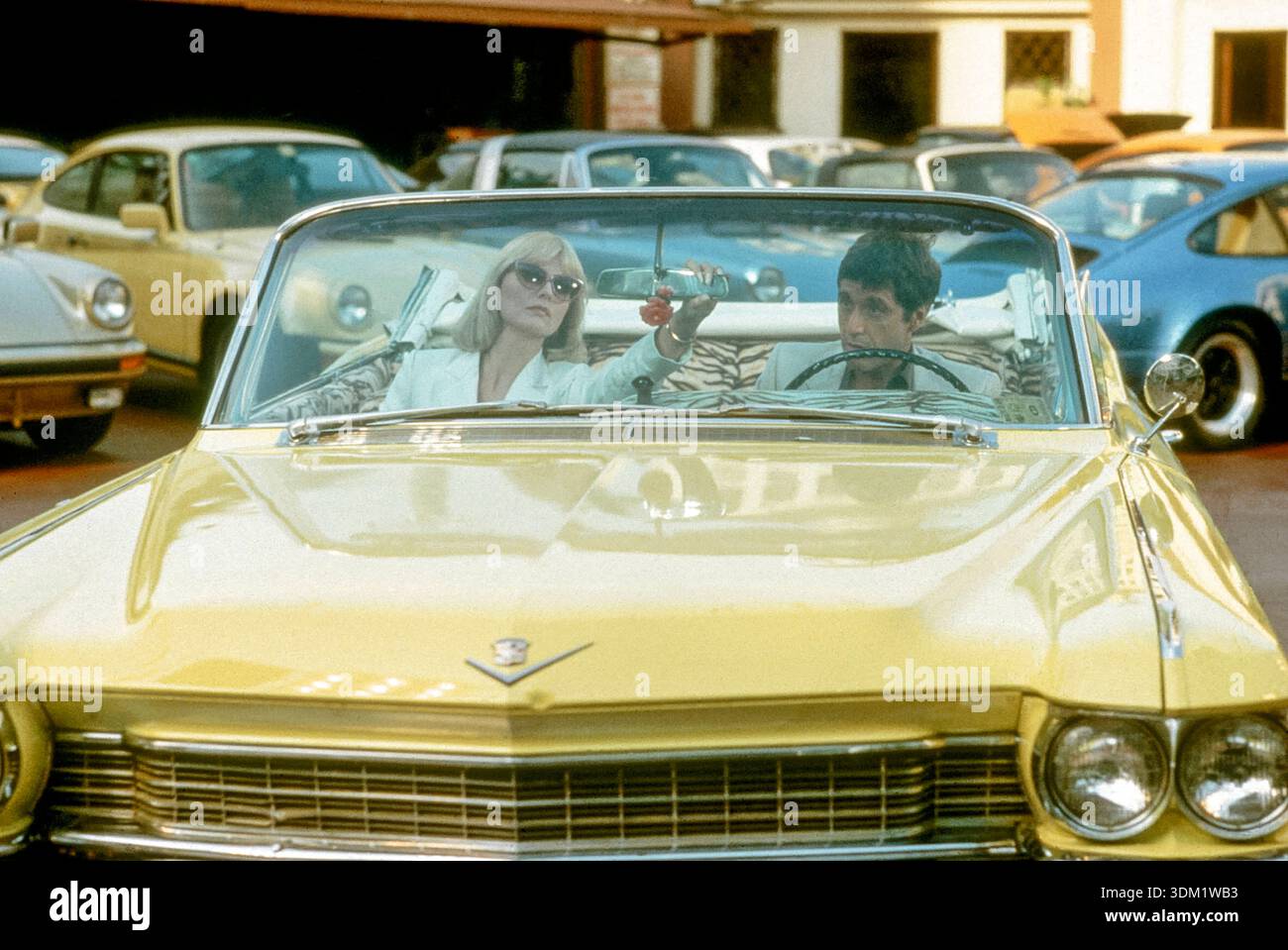 Scarface (1983) directed by Brian De Palma and starring Al Pacino