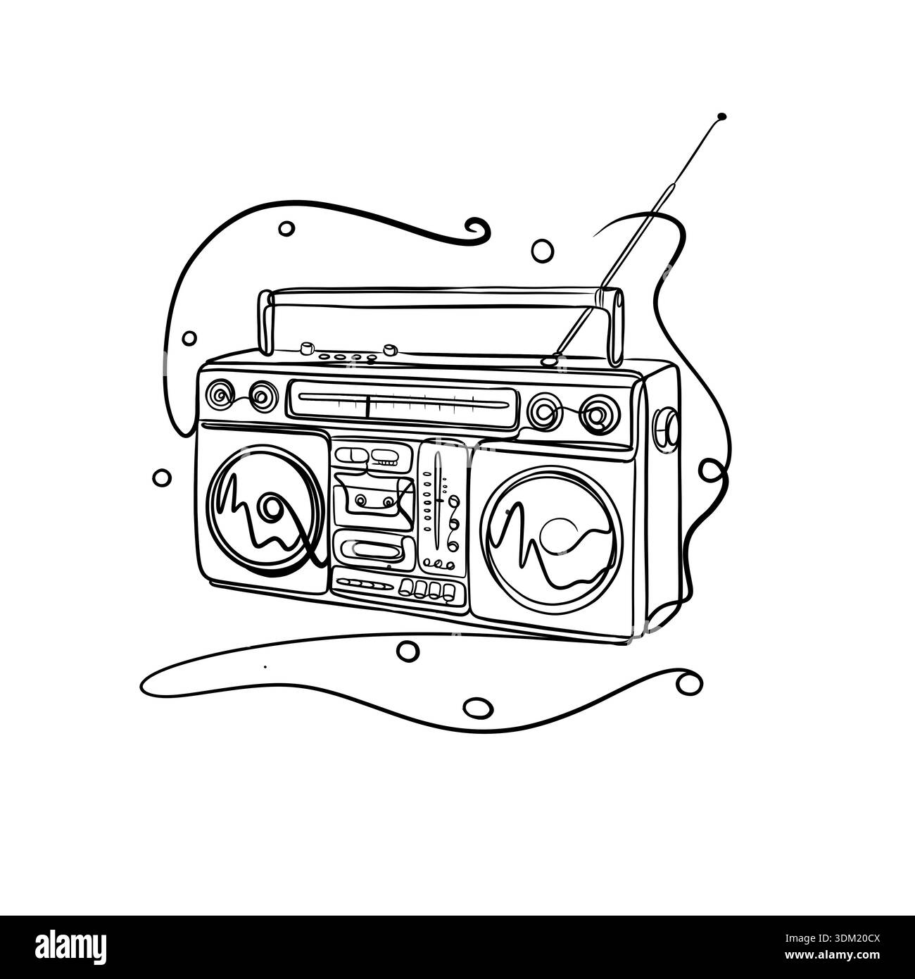 Bomb Box Drawing Graffiti Boombox Drawing