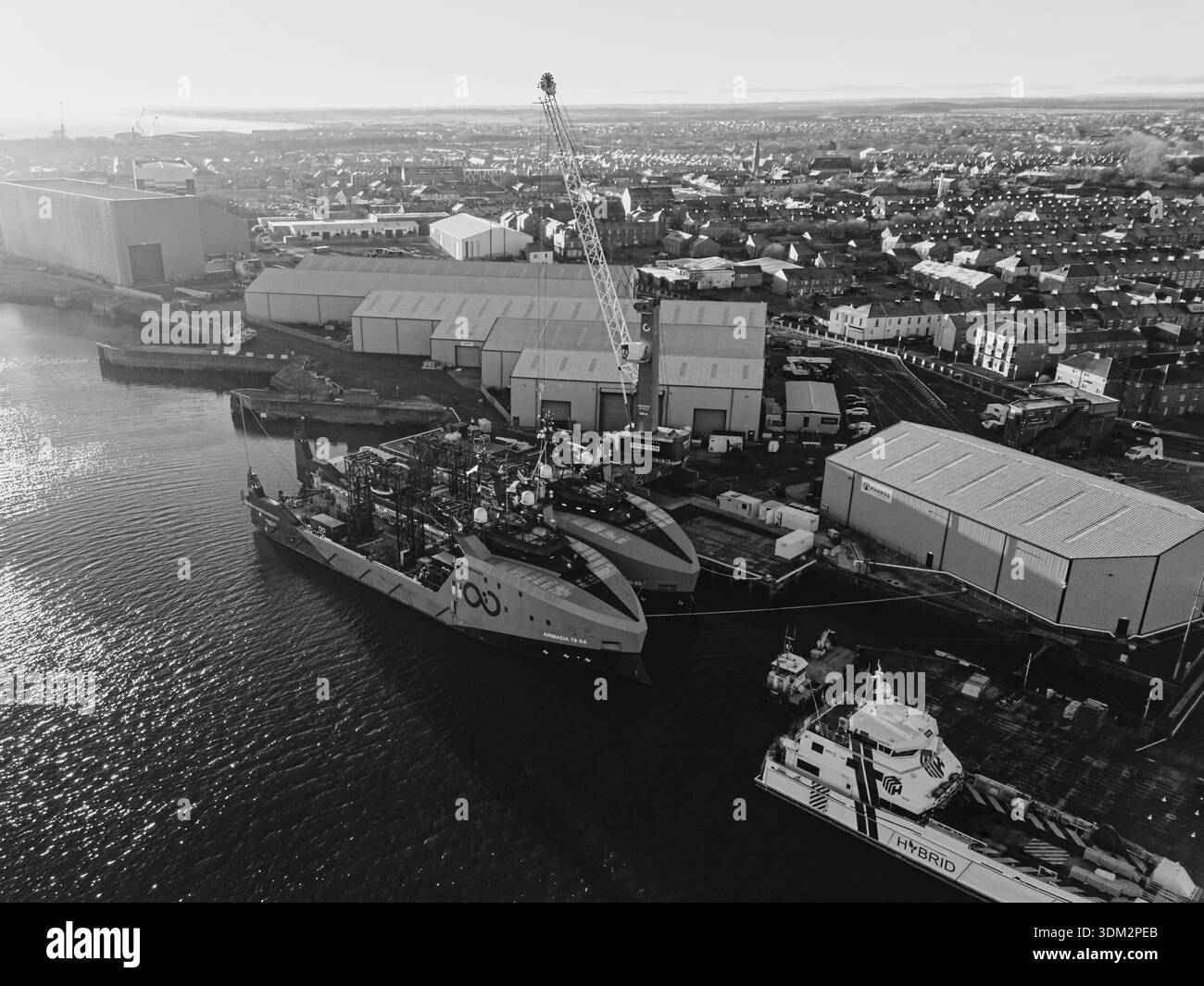Maritime operations and trade Black and White Stock Photos & Images - Alamy