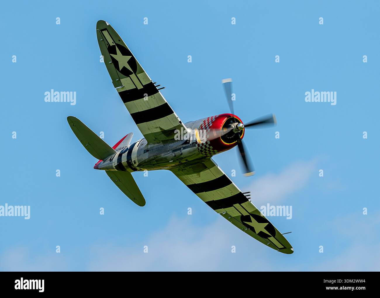 Republic P-47D Thunderbolt 'Nellie B' Stock Photo