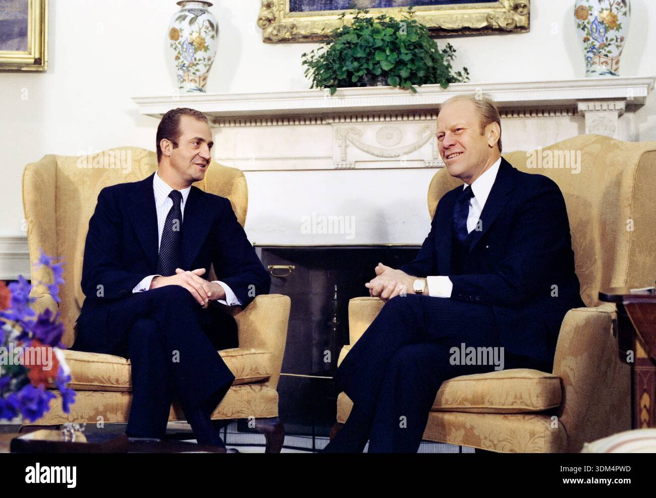 Oval office king carlos hi-res stock photography and images - Alamy