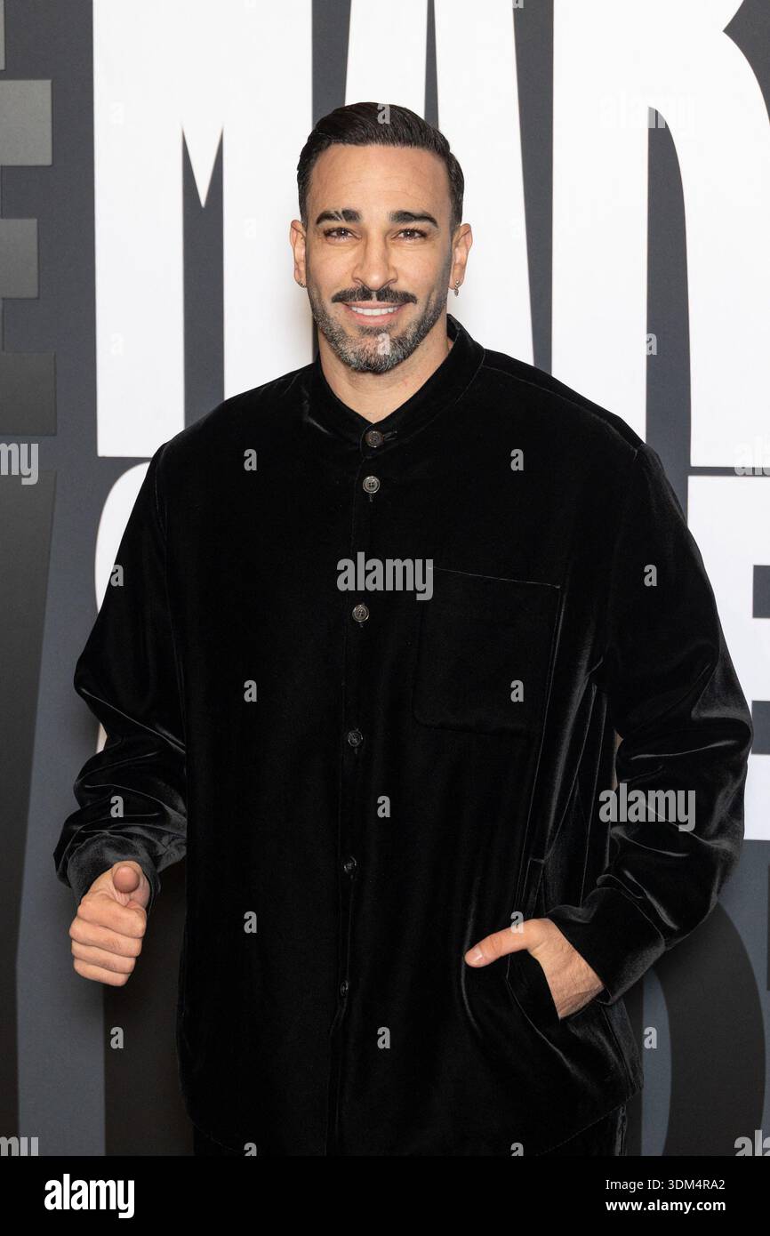 Adil Rami attends 'Marty Supreme' Paris Film Premiere at Le Grand REX ...