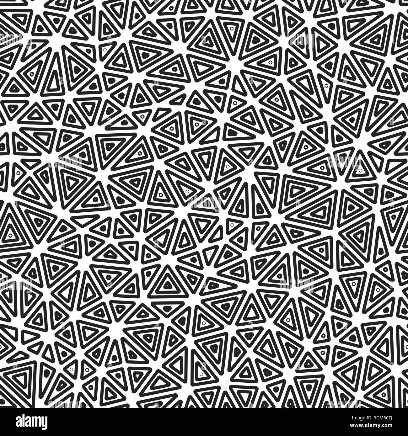 Abstract background with mosaic triangle shapes. Multiple repeated ...