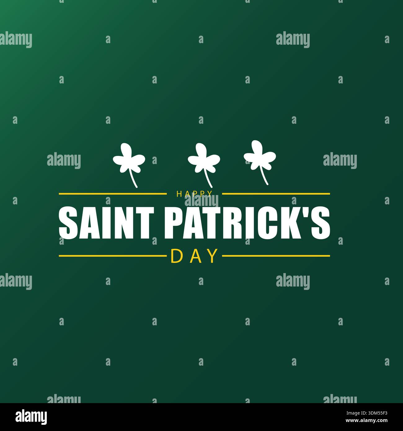 Celebrating Saint Patrick A Joyous 2026 Observance Stock Vector