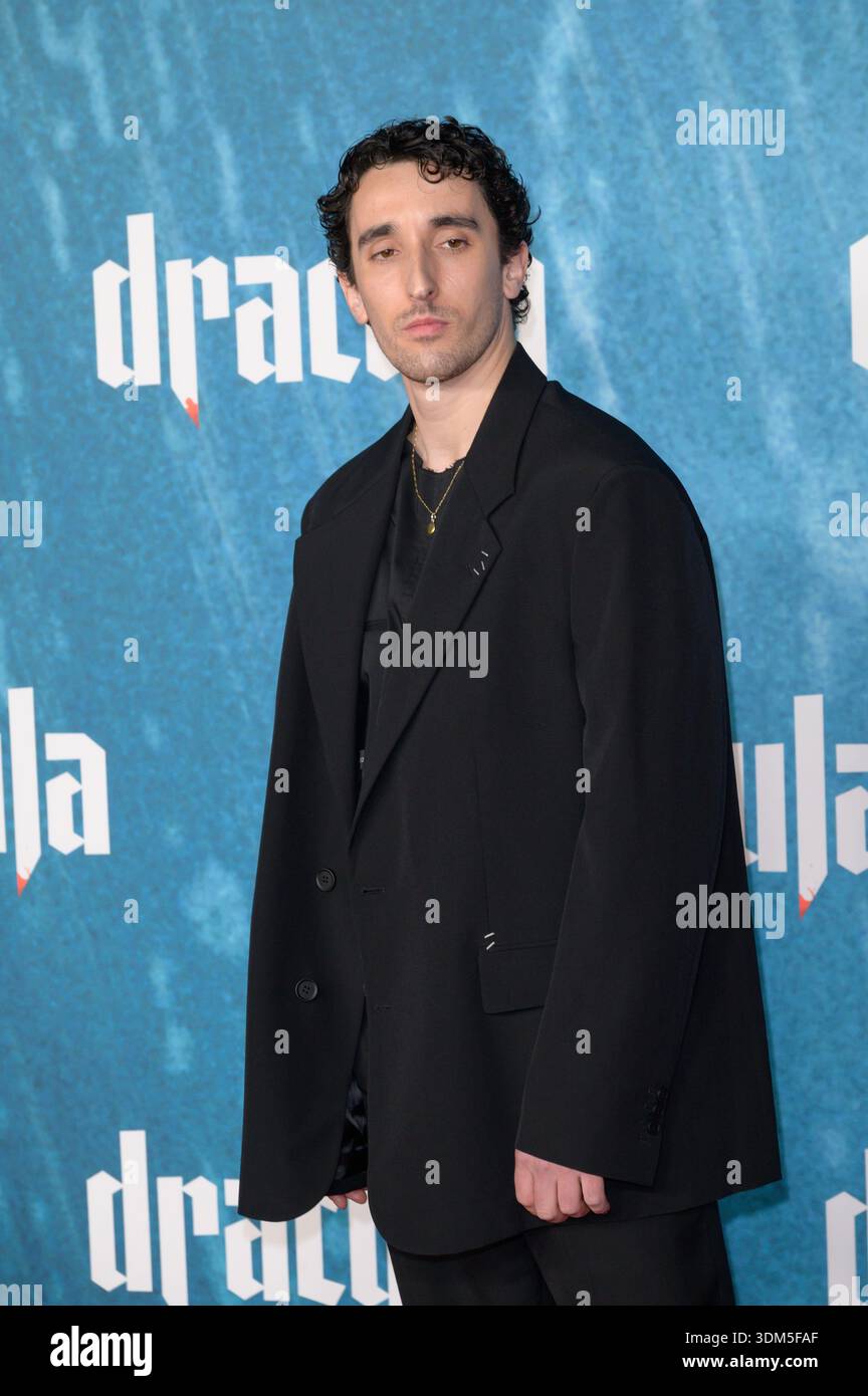 LOS ANGELES USA February 03 2026 Ewens Abid At The Premiere For Los Angeles Usa February 03 2026 Ewens Abid At The Premiere For Dracula At The Tcl Chinese Paul 3DM5FAF 