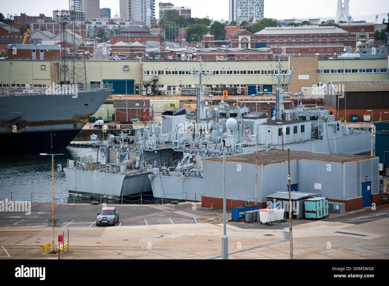 Portsmouth,UK,England,British Naval Dockyard,Home to Ship Buiding,Naval ...