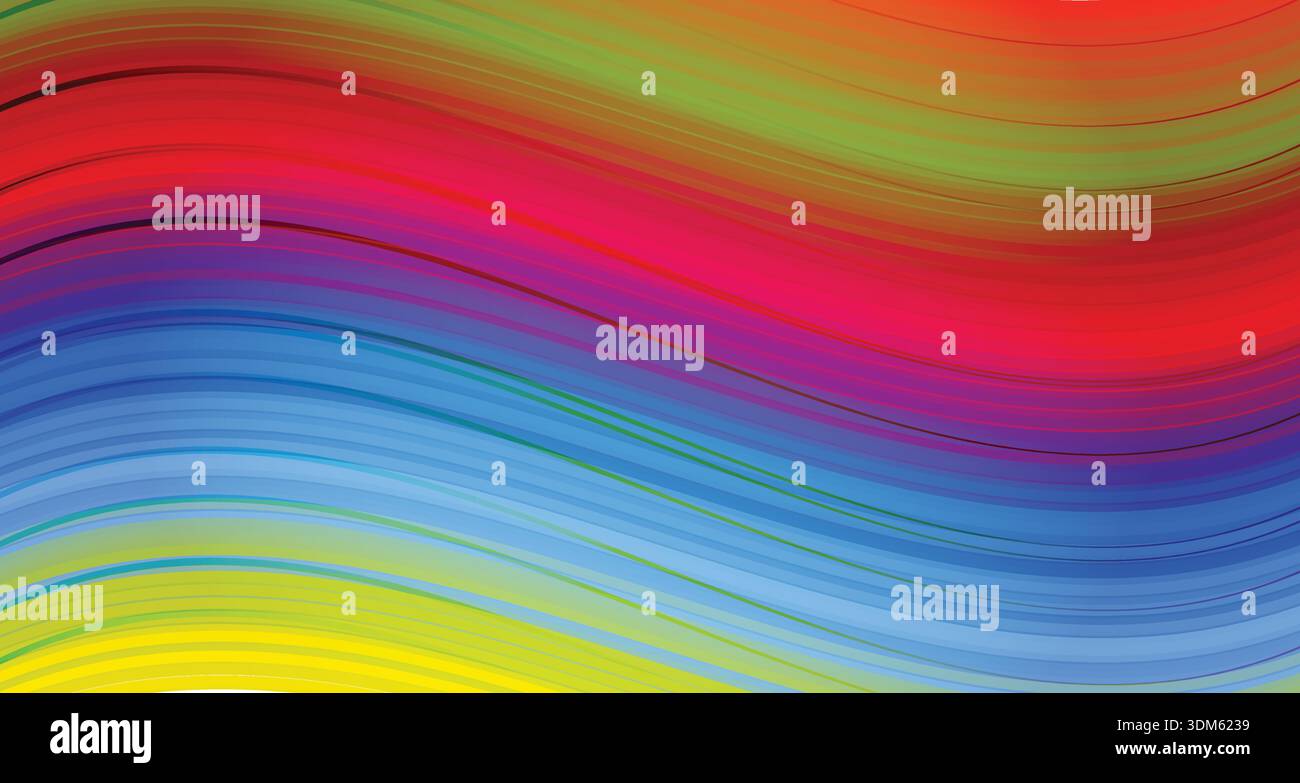 Abstract background with gradient color. Stripe shape pattern wallpaper Stock Vector