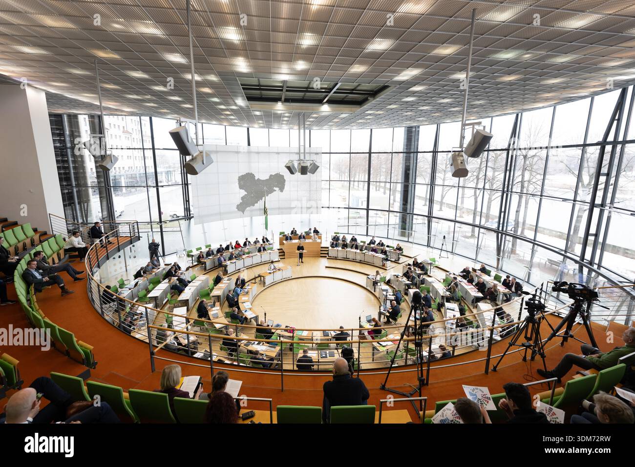 04 February 2026 Saxony Dresden Guests And MPs Sit In Their Seats In 04-february-2026-saxony-dresden-guests-and-mps-sit-in-their-seats-in