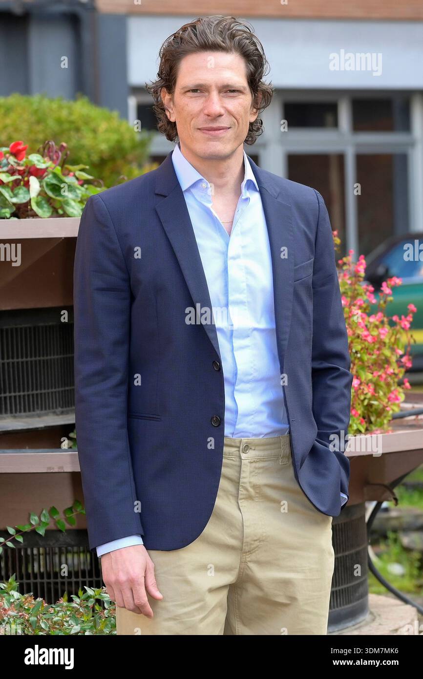 Matte Rari Matteo Martari at the photocall for season 3 of the Rai TV series ...