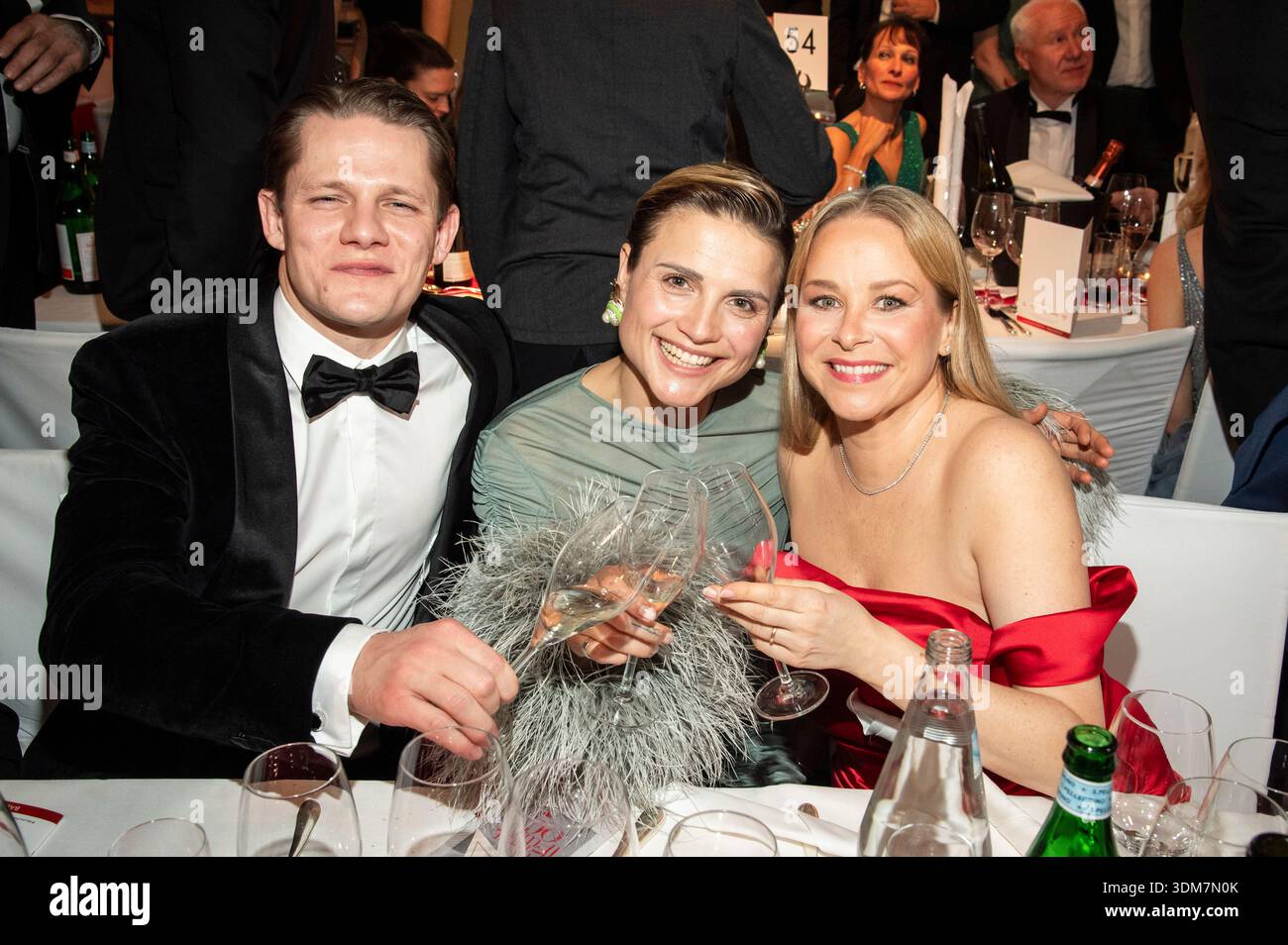 Max Emde Max von der Groeben, Mala Emde, and Jasmin Schwiers at the 50th German ...