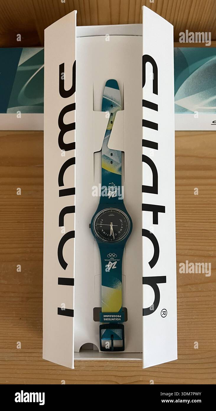 Swatch logo hi-res stock photography and images - Page 3 - Alamy