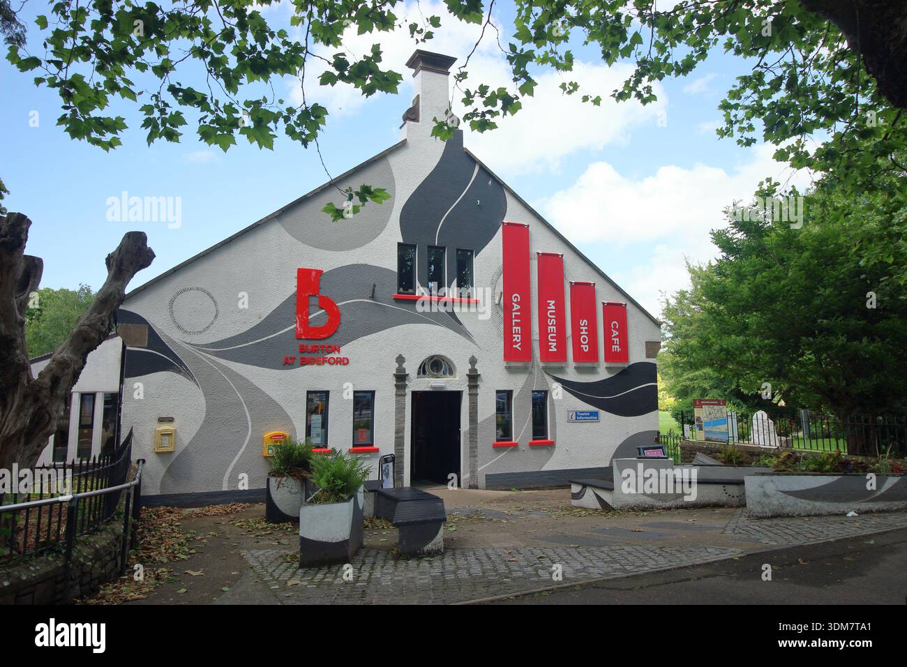 The Burton at Bideford Art Gallery and Meseum Stock Photo - Alamy