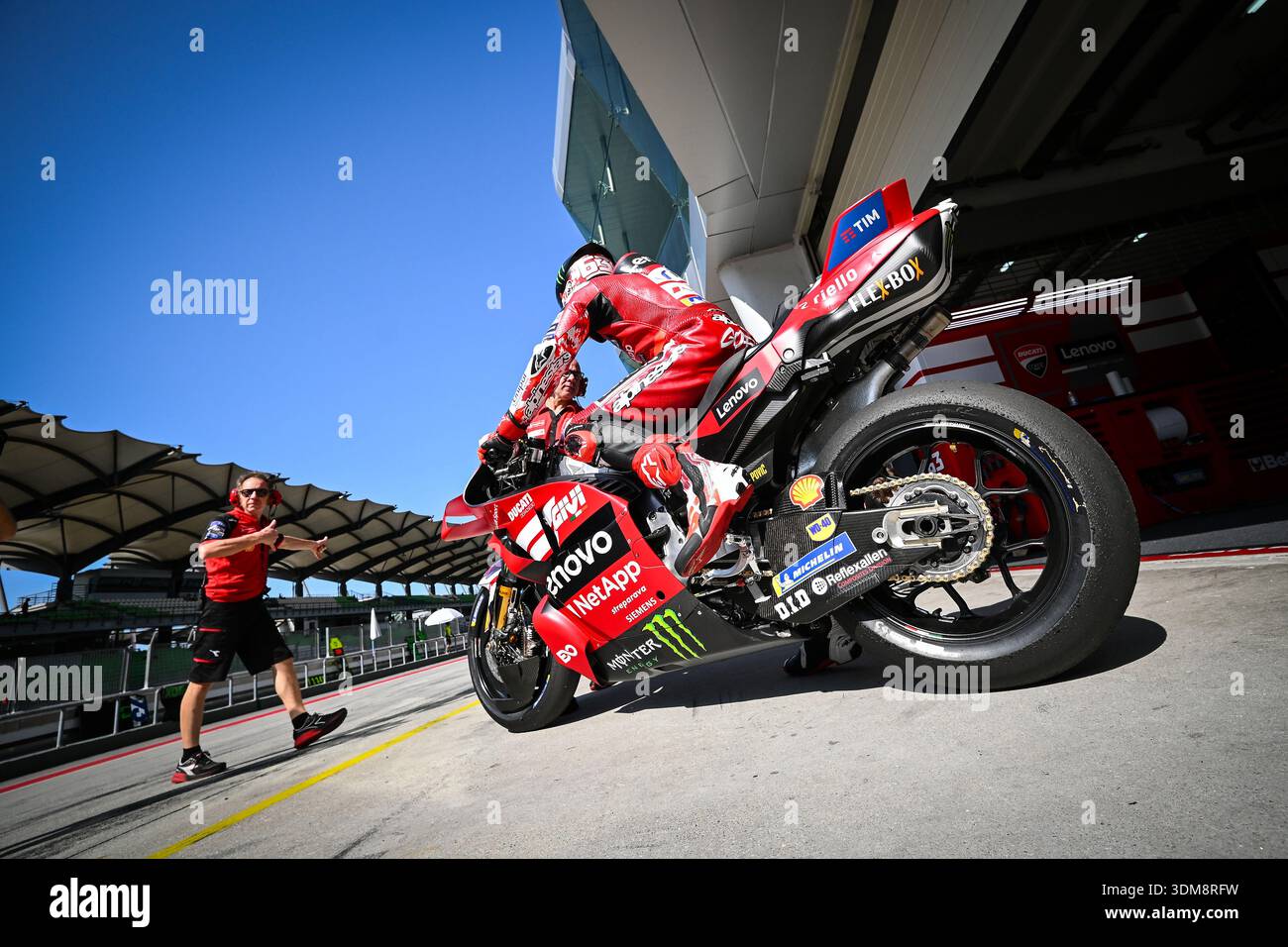 63 BAGNAIA Francesco (ita), Ducati Lenovo Team, Ducati Desmosedici GP26 ...
