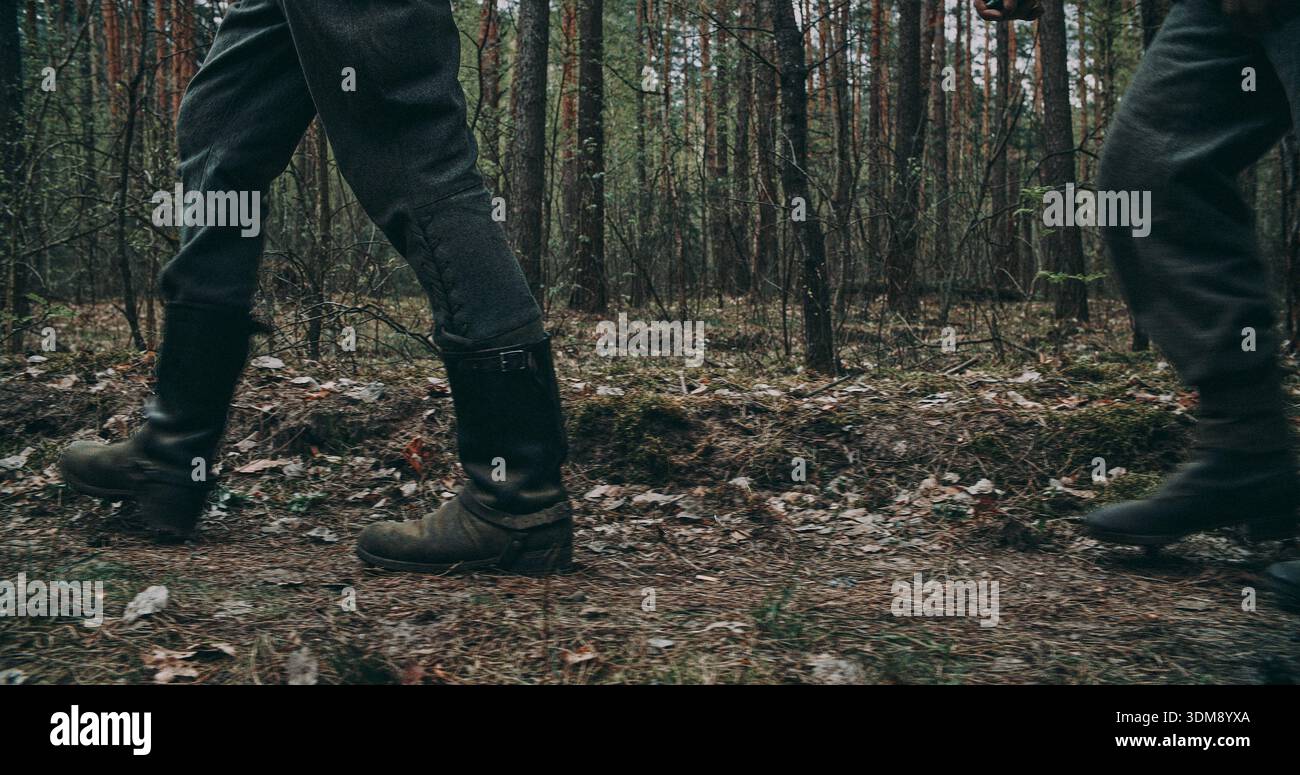 Two german soldiers walking hi-res stock photography and images - Alamy