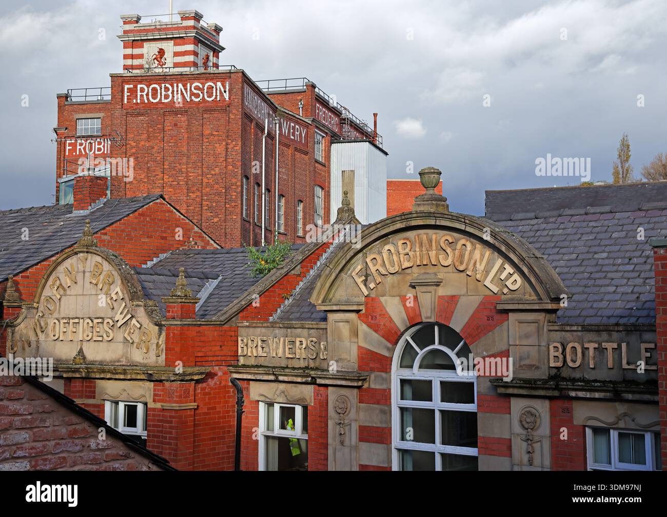 Unicorn Brewery, Lower Hillgate, Stockport, SK1 1JJ, Greater Manchester, England, United Kingdom Stock Photo