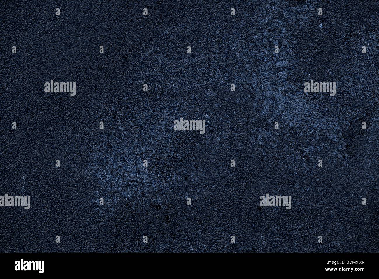Dark Navy Blue Grunge Texture With Rough Grainy Surface Stock Photo