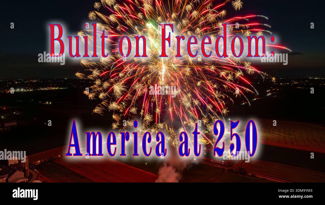 America 250th anniversary celebration hi-res stock photography and ...