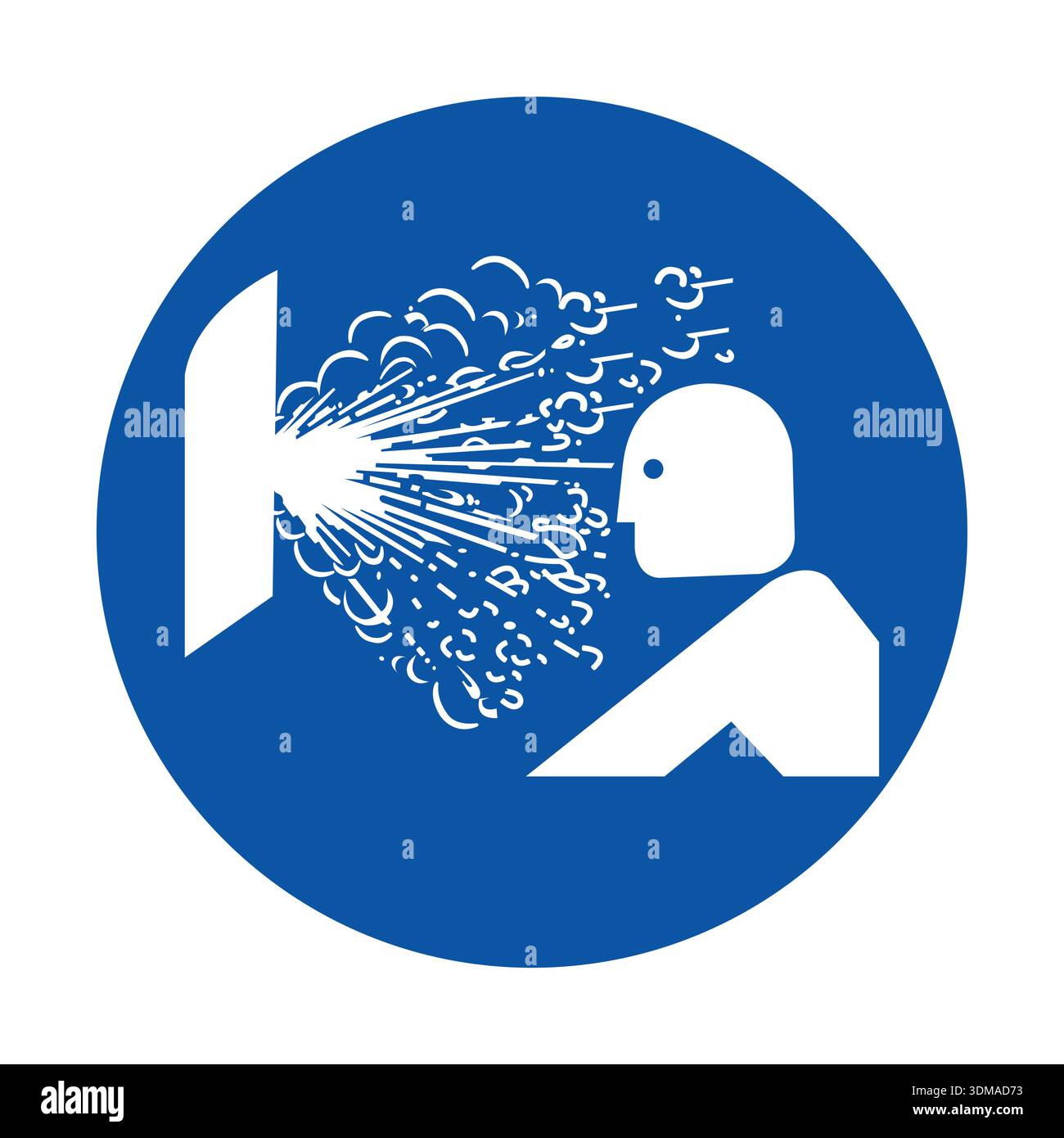 A conceptual illustration depicting a person engaging with a digital screen that releases dynamic data streams. This image symbolizes modern communica Stock Vector