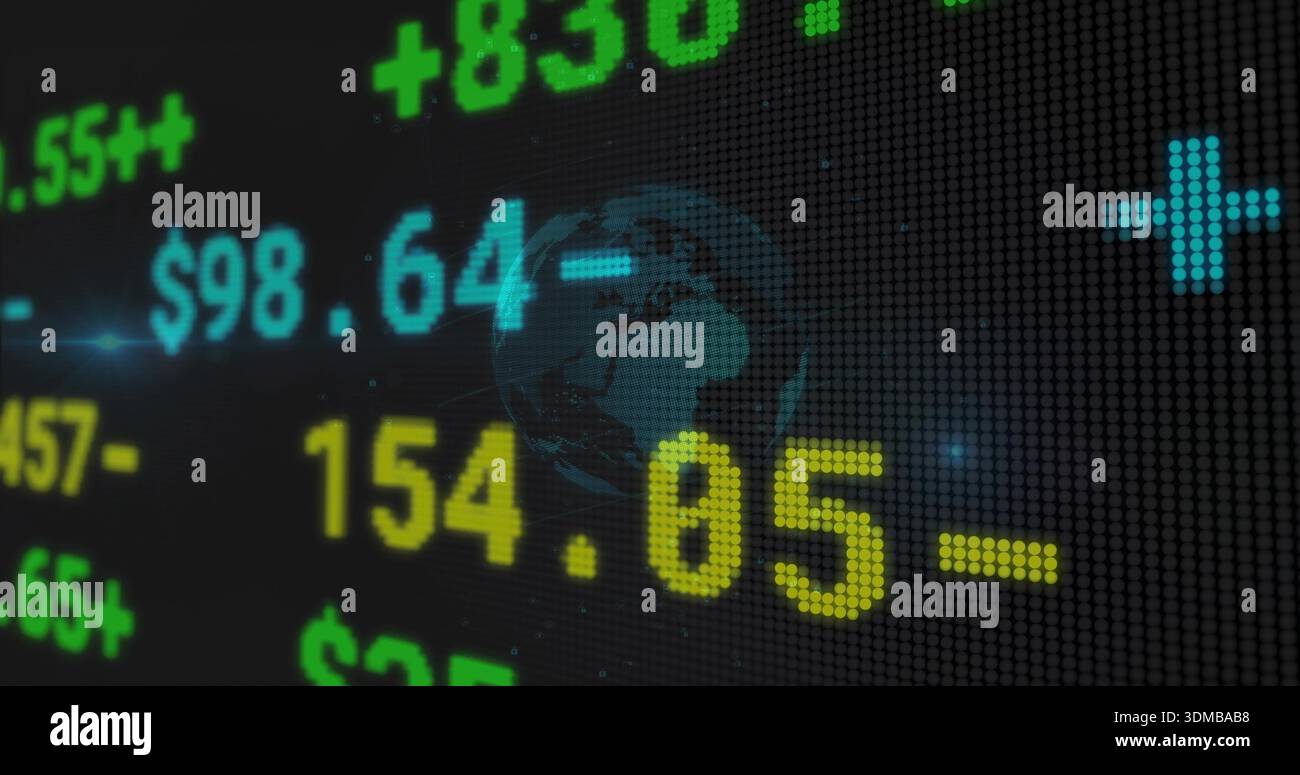Displaying large yellow 154 Stock Photo