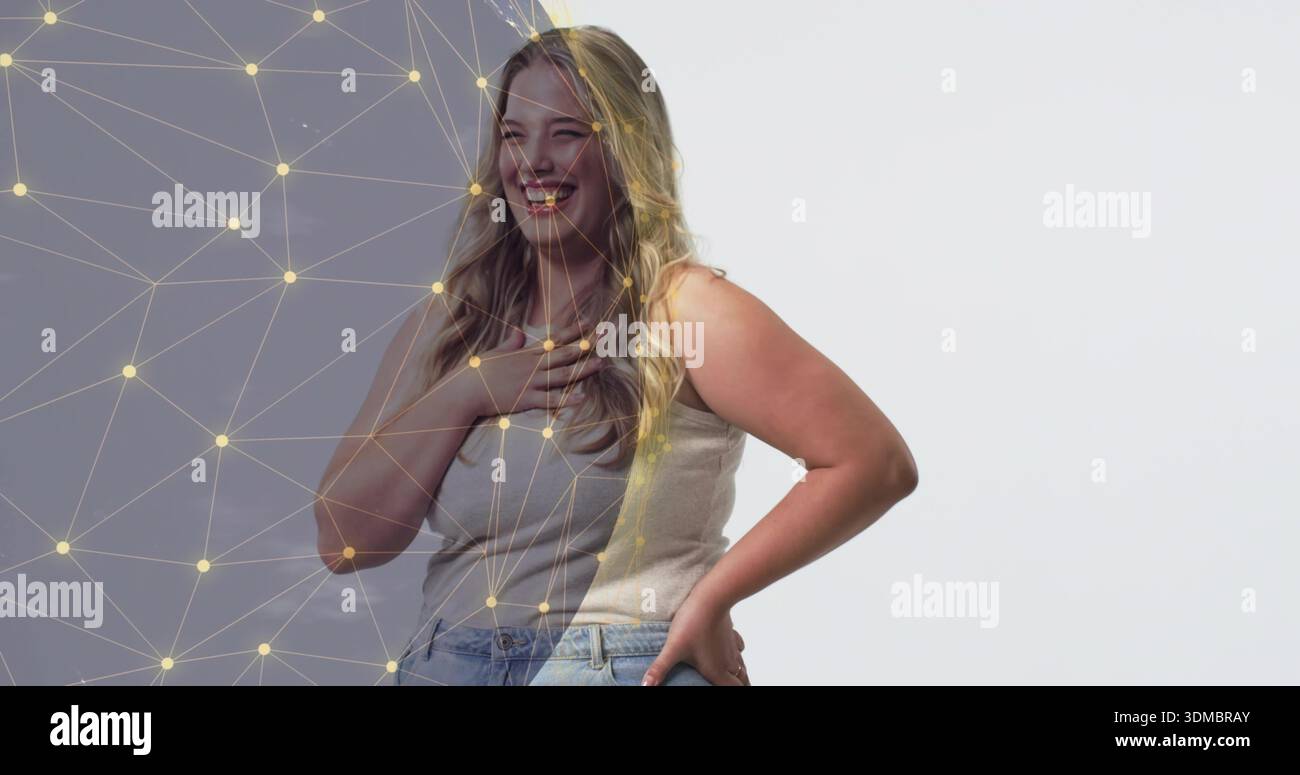 Female wearing beige top hi-res stock photography and images - Alamy